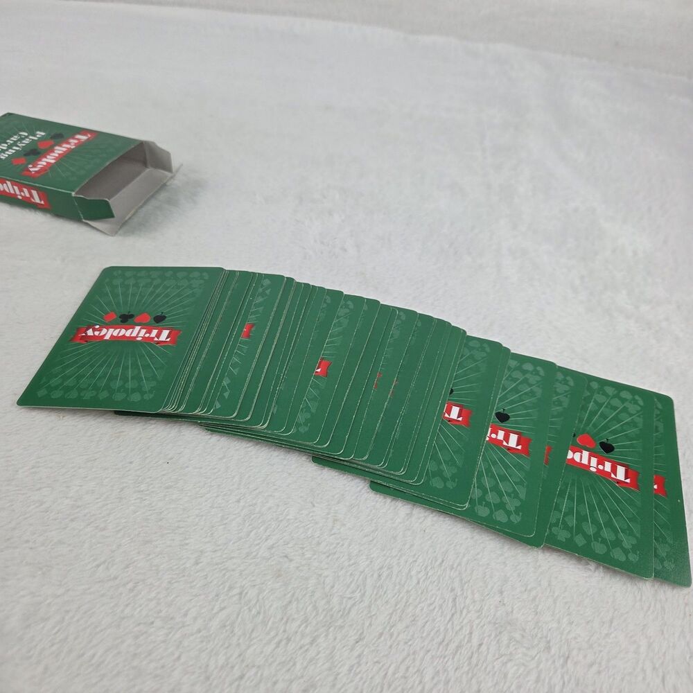 Tripoley Special Edition Rotating Turntable Card Game Cadaco 2000 Complete - Picture 7 of 15